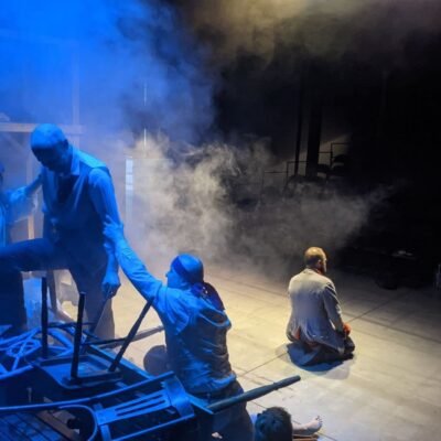 Theater show "Les Miserables" in La fabrika, Prague