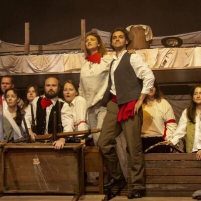 Theater show "Les Miserables" in La fabrika, Prague